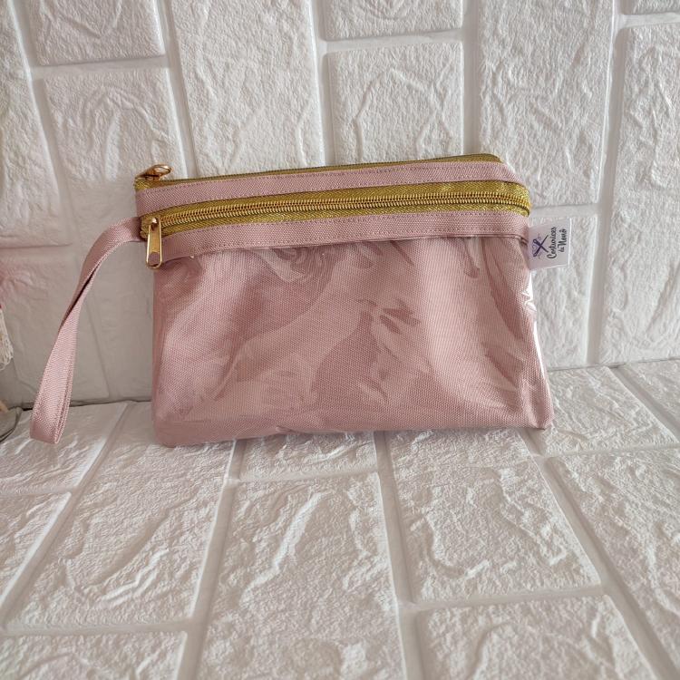 Bolsa plastificada rosa