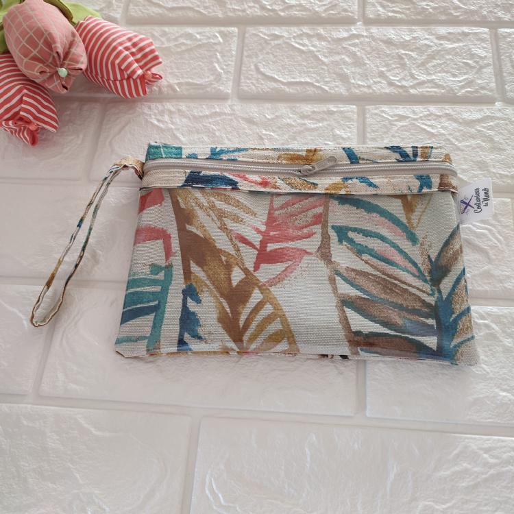 Bolsa plastificada floral