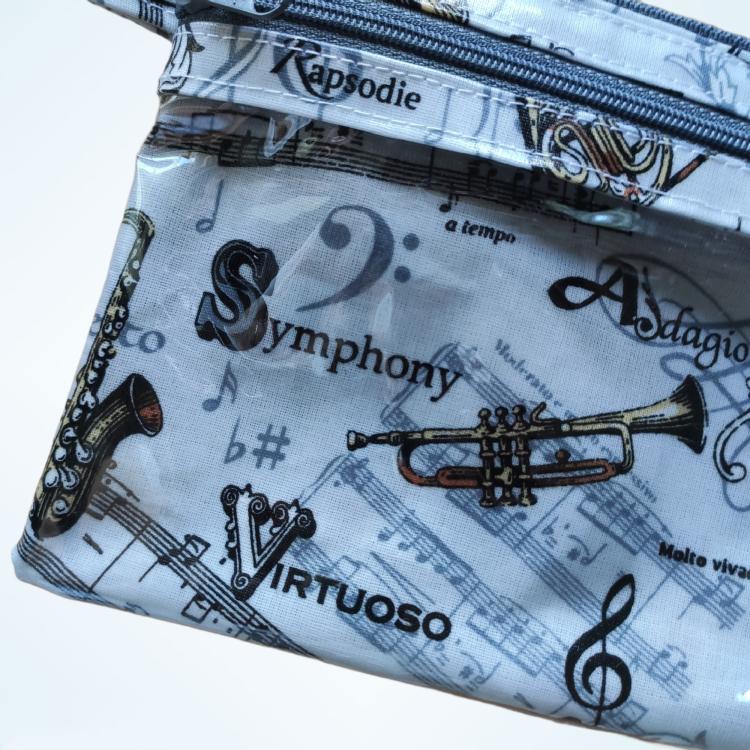 Bolsa plastificada música