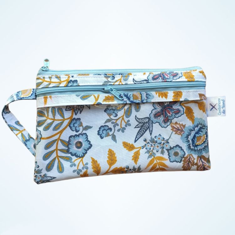 Bolsa plastificada floral